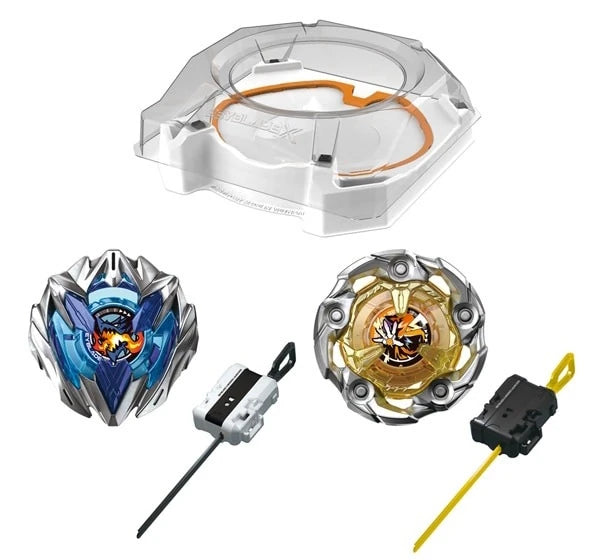 Beyblade X - UX-04 Battle Entry Set U with Wand Wizard (Wizard Rod) and Dran Buster (Buster Dran)
