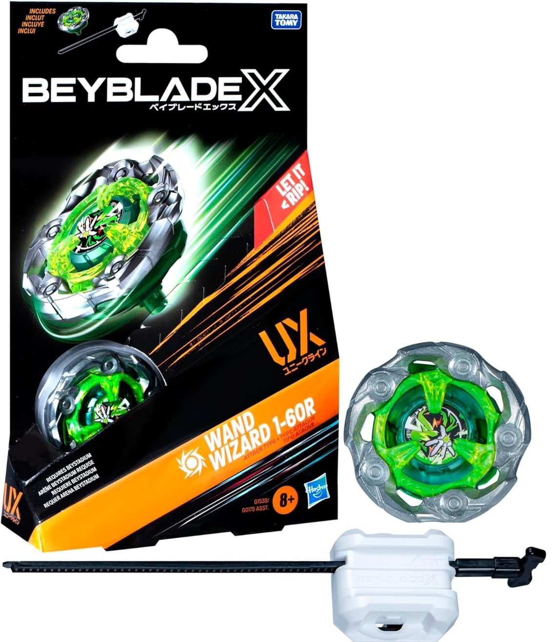 Beyblade X Wand Wizard Wizard Rod 1-60R