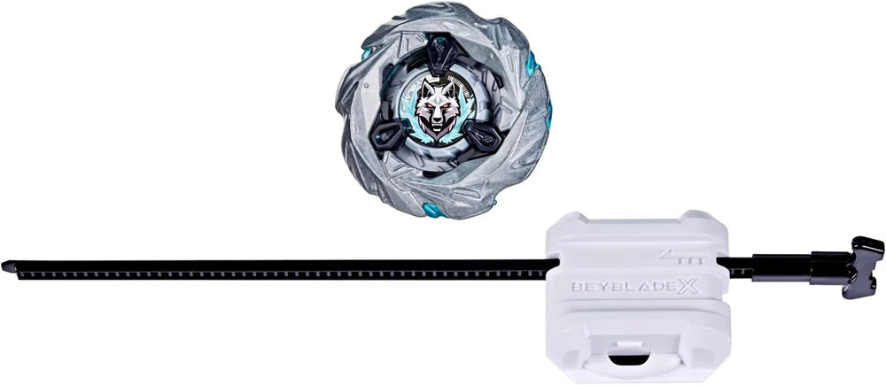 Beyblade X Hasbro Sterling Wolf 3-80FB (Silver Wolf)